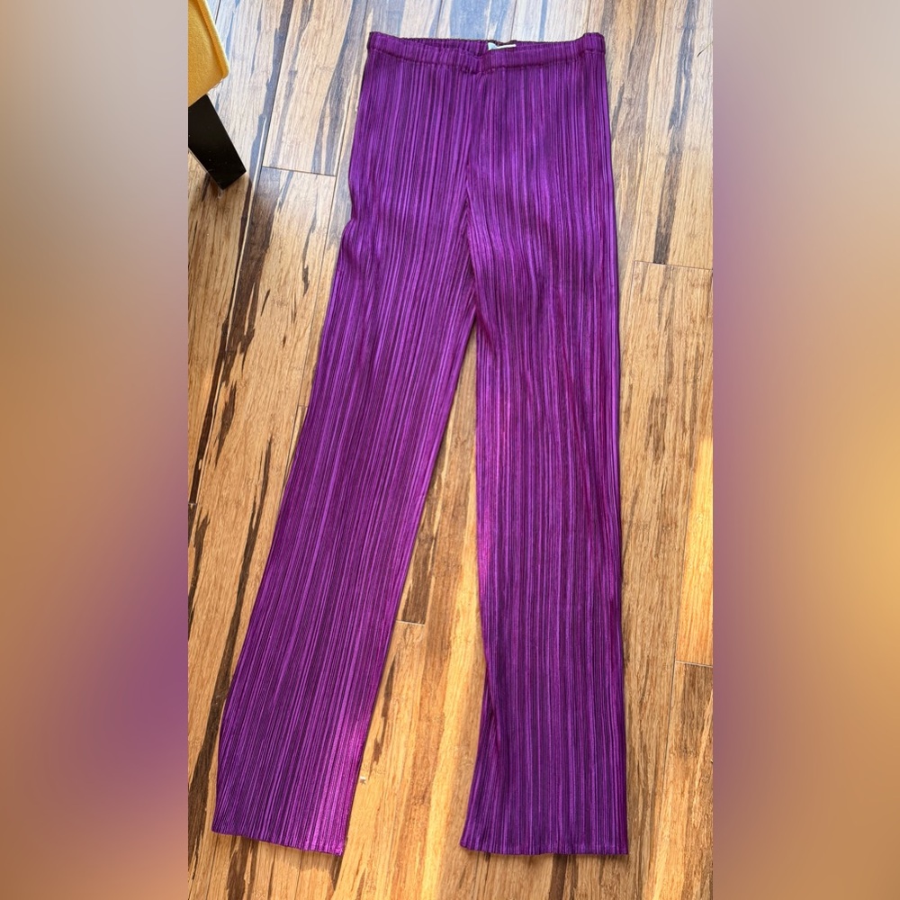 PLEATS PLEASE Vintage Made in Japan Raspberry Pleated Pants  Size 3